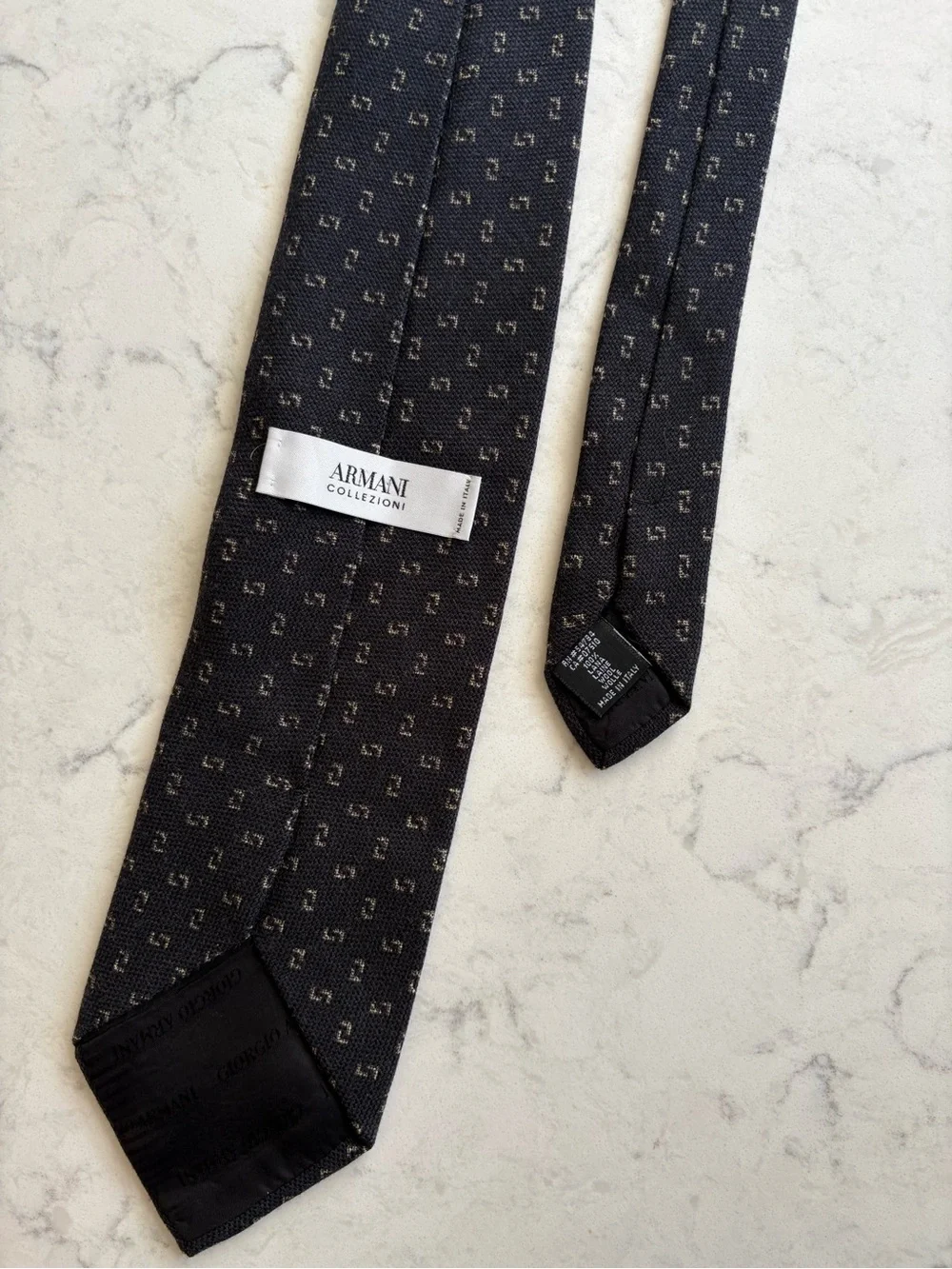 Yves Saint Laurent silk tie